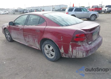 2006 Pontiac Grand Prix from USA, damaged, VIN 2G2WP552461186981